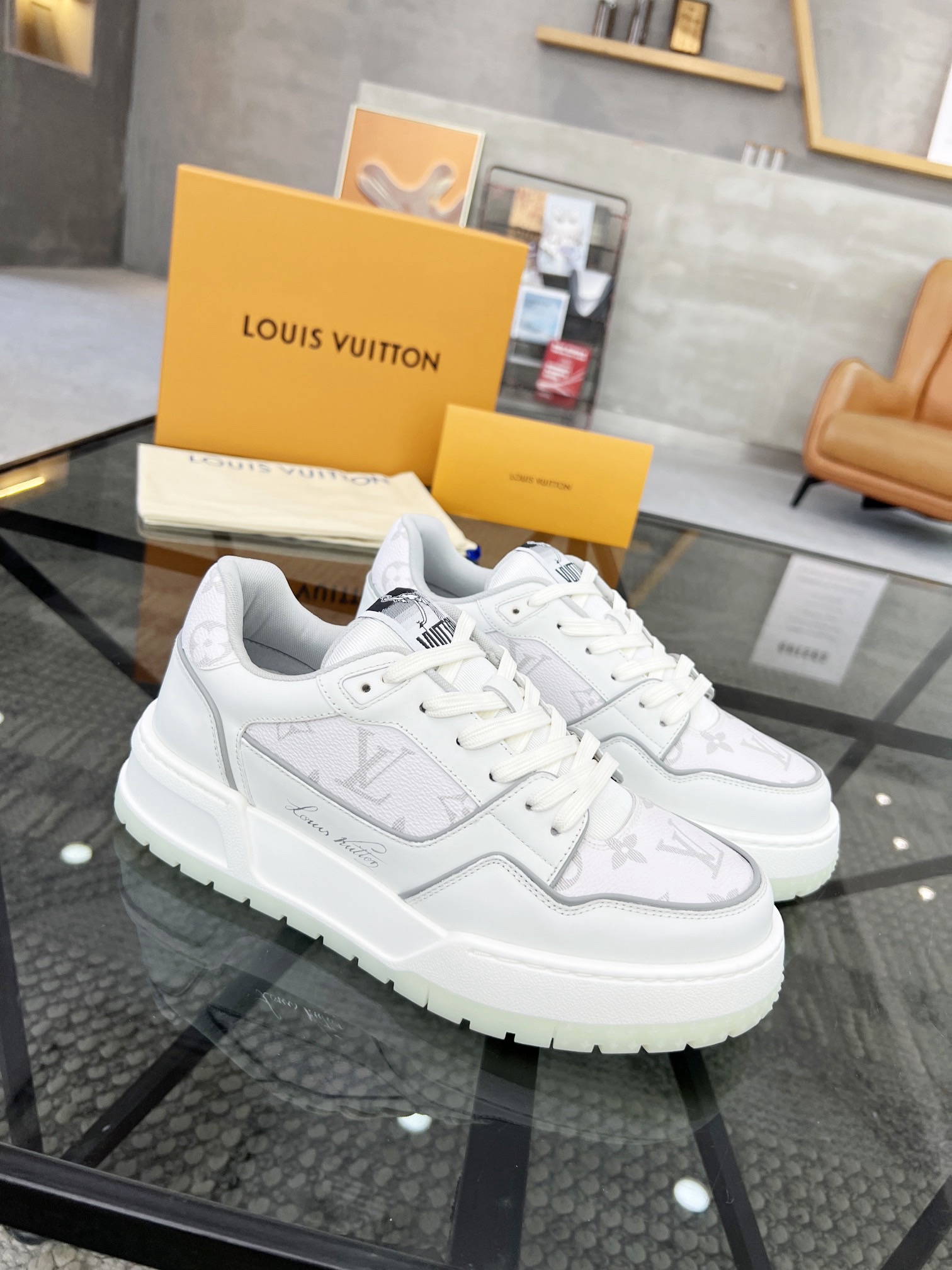 Men L*ouis V*uitton Top Sneaker L*V Shoes