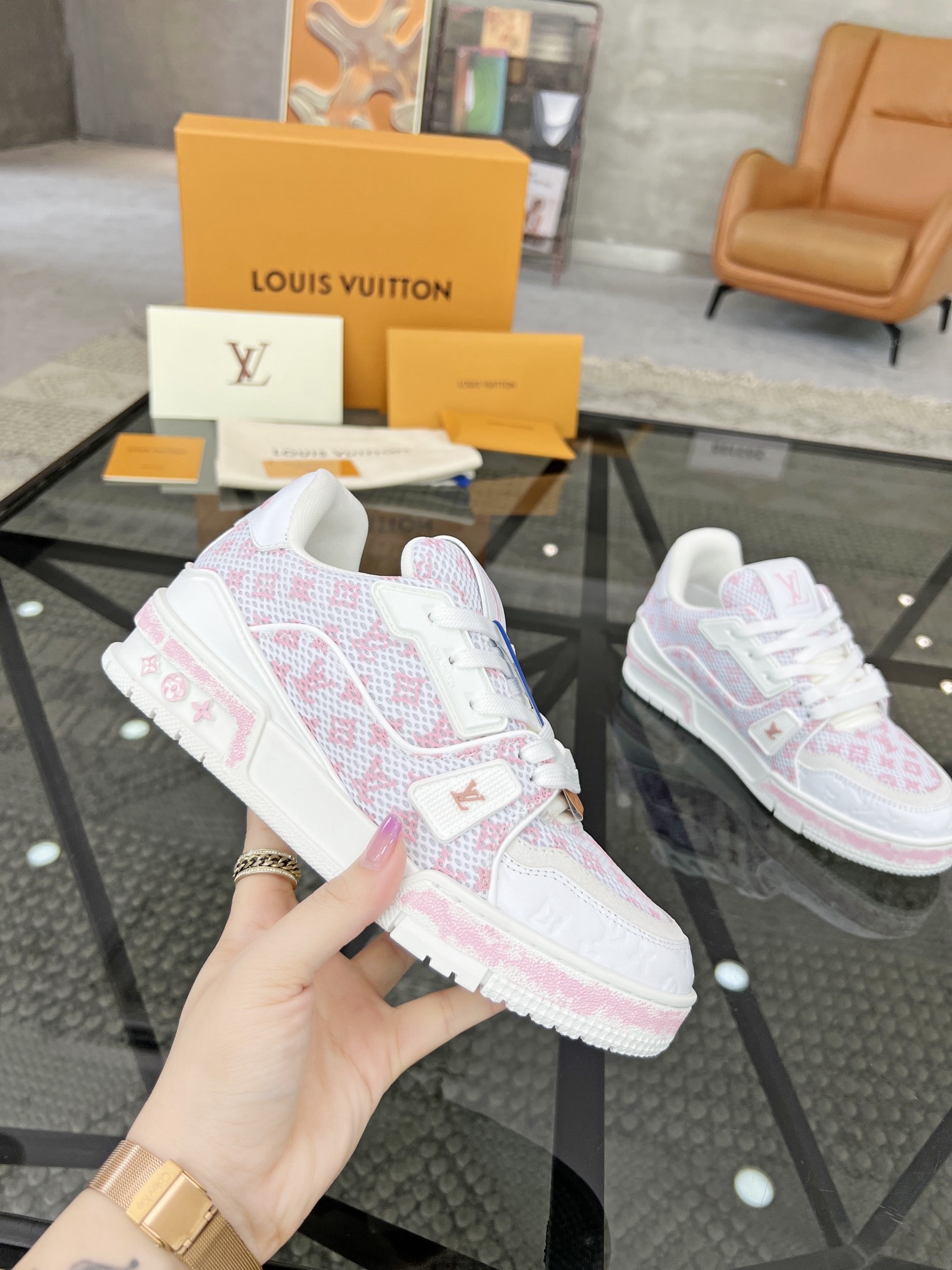 Men L*ouis V*uitton Top Sneaker L*V Shoes