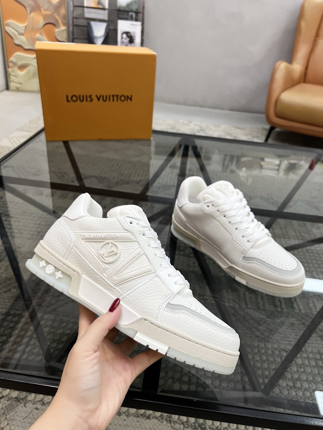 Men L*ouis V*uitton Top Sneaker L*V Shoes