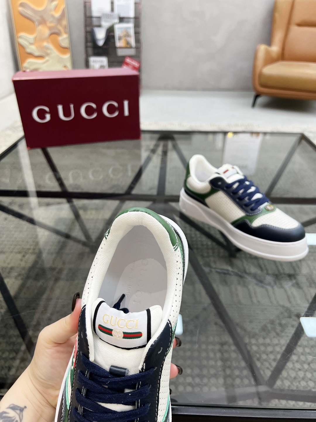 Men Women G*ucci Top quality 1:1 Sneaker size 35-46