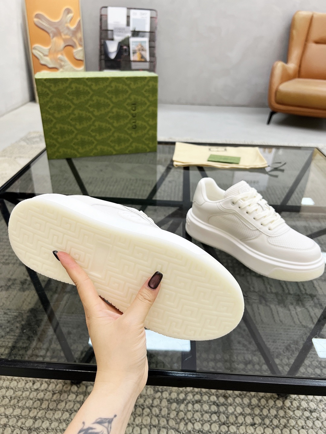 Men Women G*ucci Top quality 1:1 Sneaker size 35-46