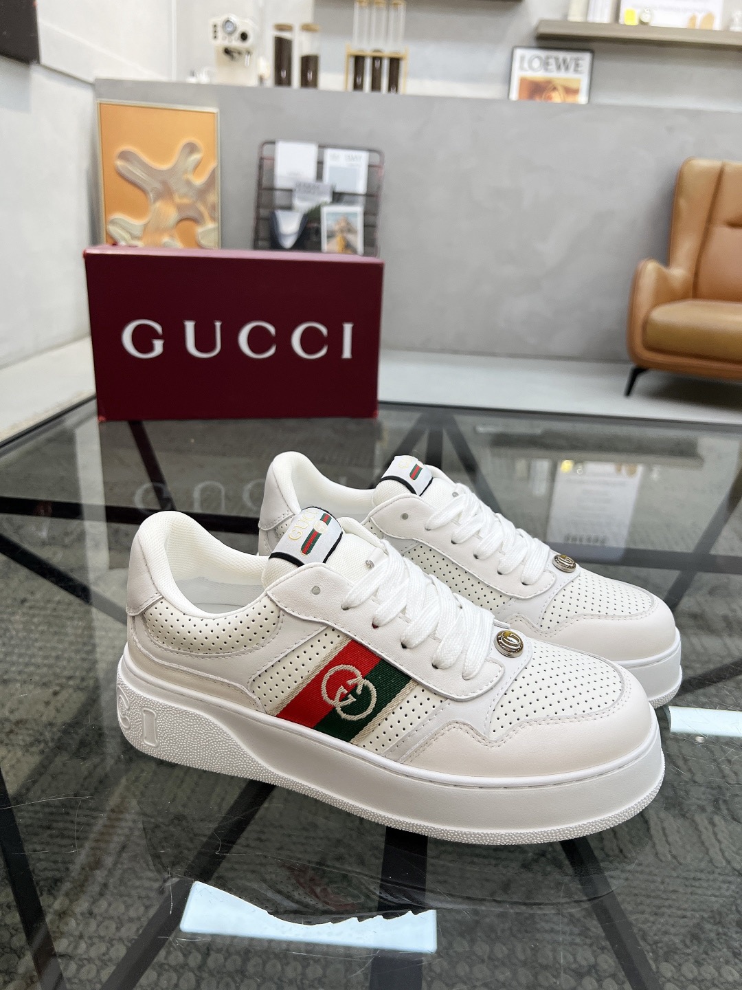 Men Women G*ucci Top quality 1:1 Sneaker size 35-46